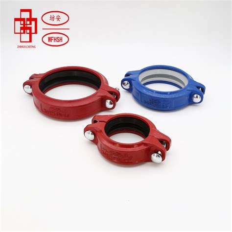 Ductile Iron ASTM A536 Grade 65-45-12 Flexible Coupling for Building Projects - China Grooved ...