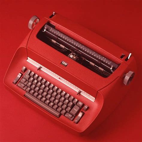 This week marks the anniversary of the iconic #IBM Selectric typewriter ...