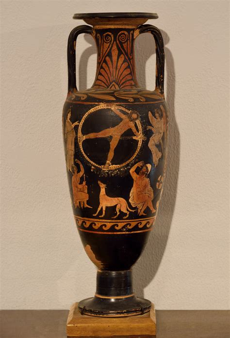 Amphora with the myth of Ixion. Capua, Provincial Museum of Campania.