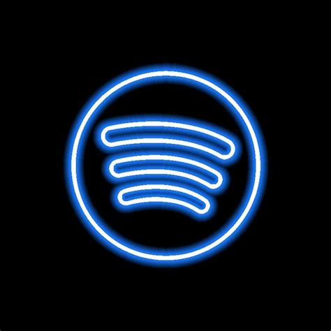 Spotify | Blue light app, Neon, Light app