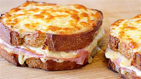 Sándwich croque monsieur - Receta fácil y rica - Recetas de Esbieta