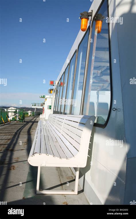 Side view of a boat deck Stock Photo - Alamy