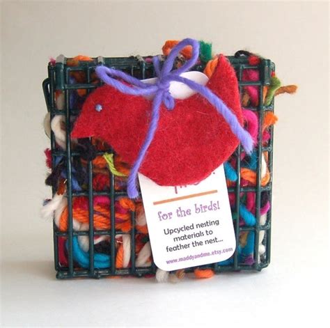 Items similar to eco friendly bird nesting kit with nest material for birds on Etsy