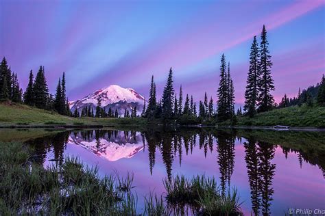 Sunrise over Mt rainier Photograph by Philip Cho - Fine Art America