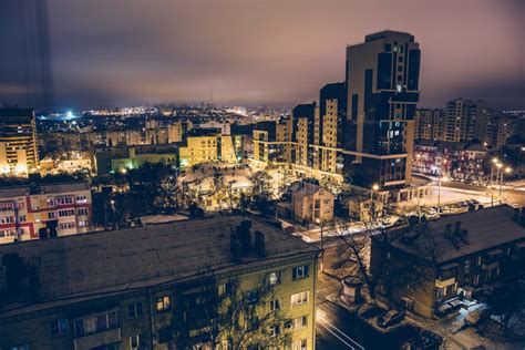 Belgorod Cityscape Skyline, Russia. Aerial View In Daylight. Stock ...