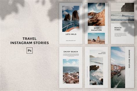 Travel Instagram Stories - Design Template Place