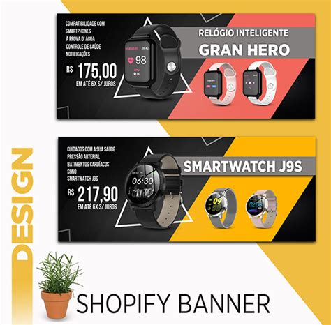 Shopify Banner Design Vol-1 on Pantone Canvas Gallery