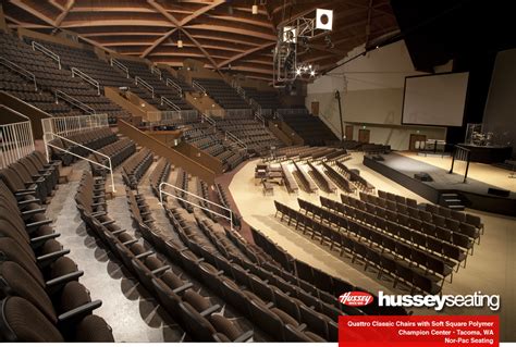 Fixed Audience Seating Quattro — Nor-Pac Seating