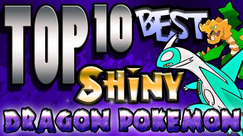 10 BEST SHINY 🌟 Dragon Type Pokemon! | Jason Plays Pokemon - YouTube