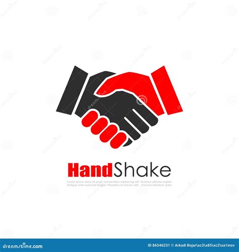 Hand Shake Business Vector Logo | CartoonDealer.com #86546231