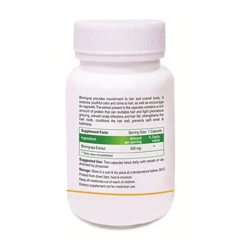 Biotrex Natraceutical Bhringraj Capsules Manufacture at Rs 312/bottle ...