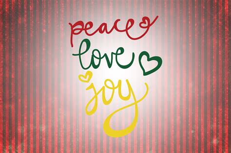 Peace Love Joy Christmas Quotes Graphic by wienscollection · Creative Fabrica | Make me smile ...