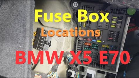 Bmw X5 E70 Fuse Box Diagram