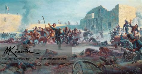 Fall of the Alamo, The – limited edition print – The Official Mort Künstler Website