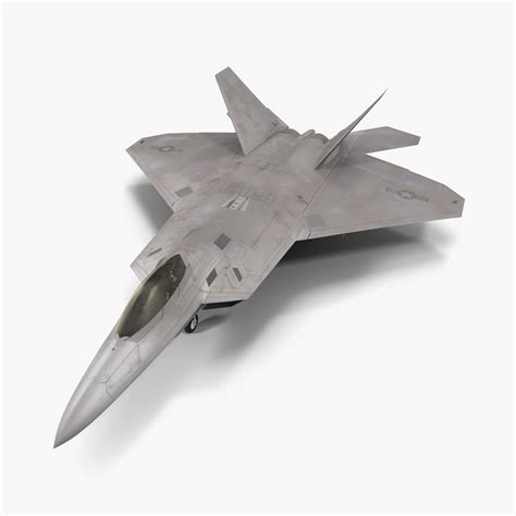 F-22 Raptor 3D Model 3D Model $129 - .unknown .3ds .c4d .fbx .ma .obj ...