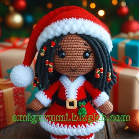 Cute Crochet Santa Doll Amigurumi Free Pattern – Amigurumi