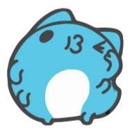 Blue Animated Cat - sticker set for Telegram and WhatsApp