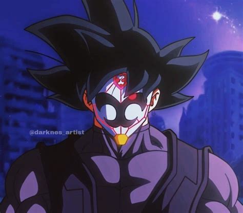 Goku Black Crimson Masked Saiyan | Credits: @darknes_artist ...