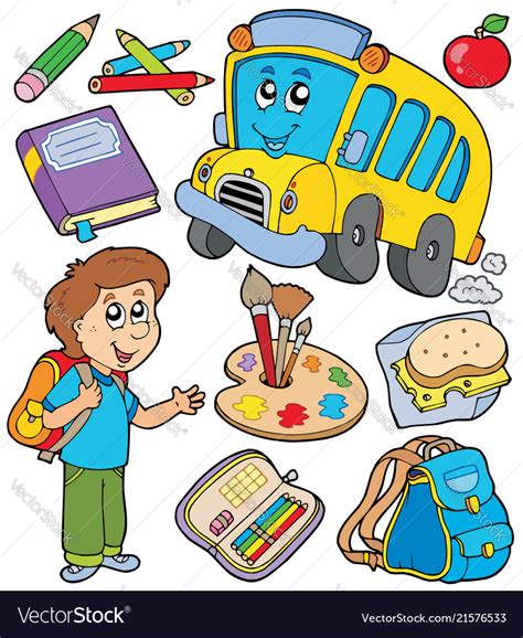 Classroom Objects Clip Art