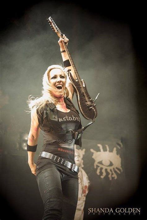 Pin by NightWolfe Reborn III on NITA STRAUSS | Heavy metal music, Metal girl, Heavy metal girl