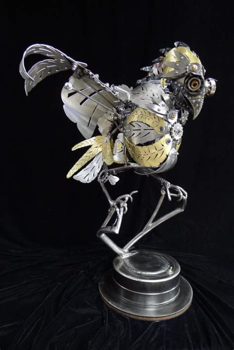 Kinetic Animal Sculptures from Recovered Metal - Gift Ideas - Creative Spotting