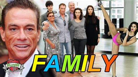 Jean Claude Van Damme Family