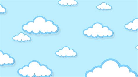 Cartoon Clouds Stock Video Footage for Free Download