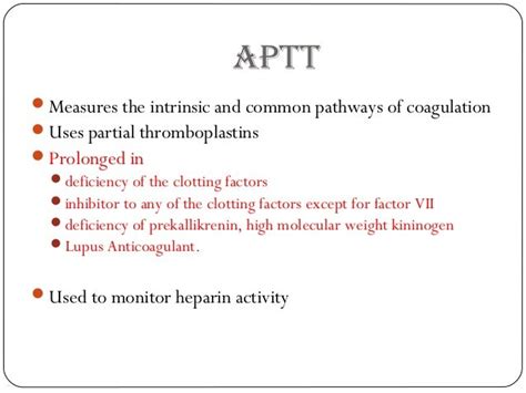 Bleeding and Thrombotic Disorders