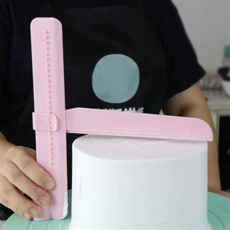 Practical Adjustable Cake Scraper Edge Side Smoother Polisher Tools ...