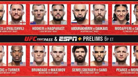 UFC 266: Early Prelims and Preliminary card results