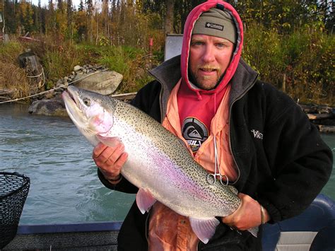 Kenai River Rainbow Trout Fishing Guides, Guided Trout Fishing Alaska