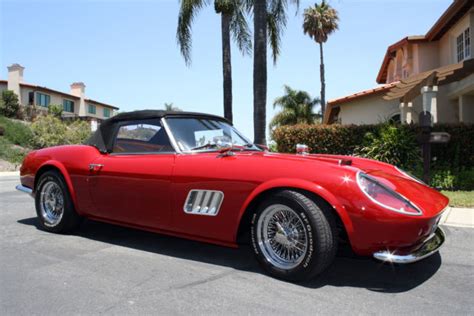 1961 Ferrari 250 GT California Spyder "Ferris Bueller's Day Off" for sale: photos, technical ...