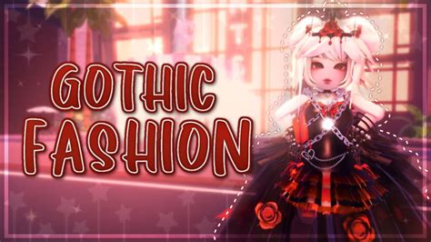 Making a gothic fashion outfit || Royale High outfit idea ...