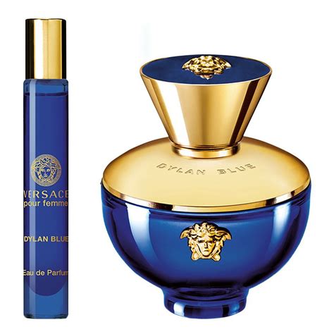 Order Versace Dylan Blue Pour Femme Perfume Set, For Women, EDP 100ml + EDP 10ml + Pouch Online ...