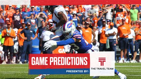 NFL analysts' game predictions | Bills vs. Broncos in Week 12