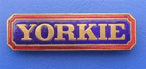 Yorkie chocolate bar, promotional badge (c.1980) | A promoti… | Flickr