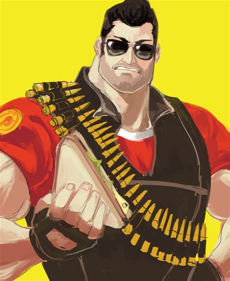 tf2 heavy by triplef on Newgrounds