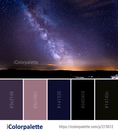 161 Outer Space Color Palette ideas in 2020 | iColorpalette | Nature ...