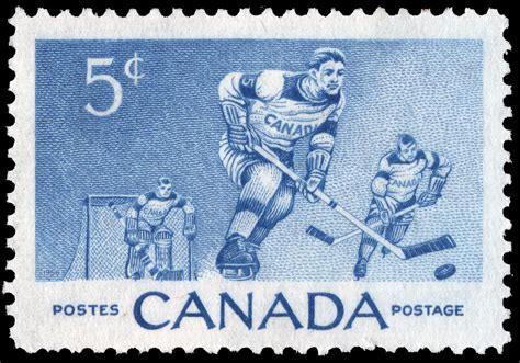 Hockey - Canada Postage Stamp