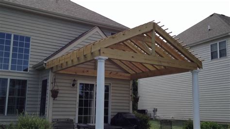 'Gable style' Pergola with Double Rafters by Archadeck - YouTube