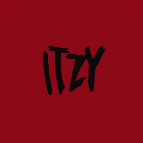 Itzy logo | Itzy, Red song, Red icons:)