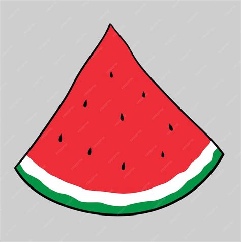 Premium Vector | Watermelon palestine symbol of palestine flag