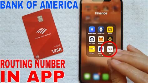 How To Find Your Bank of America Routing Number In App 🔴 - YouTube