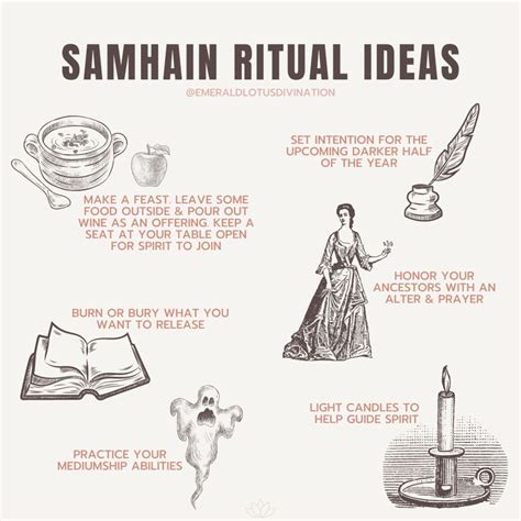 Samhain Ritual Ideas | Tarot cards for beginners, Infographic, Tarot tips