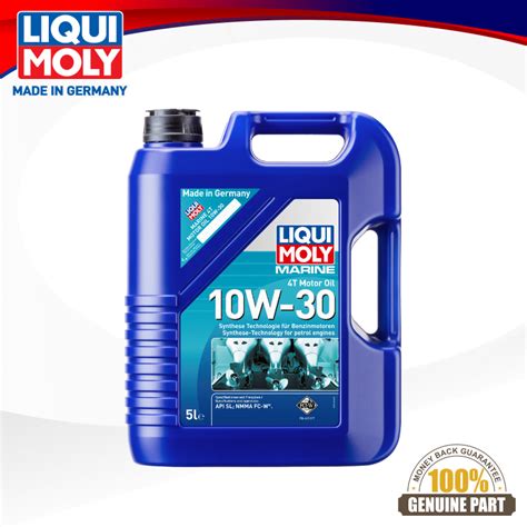 Marine 4T Motor Oil 10W30 (5 Liter) - Synthetic marine engine oil that ...