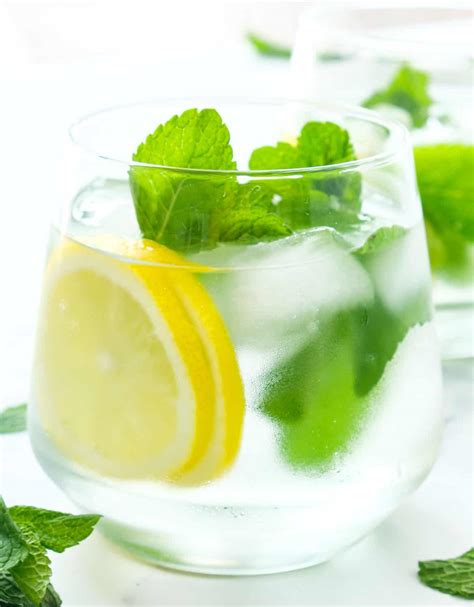 Mint Water: healthy, easy, refreshing! - The clever meal