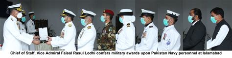 Pakistan Navy Personnel Conferred Military Awards – Daily The Azb