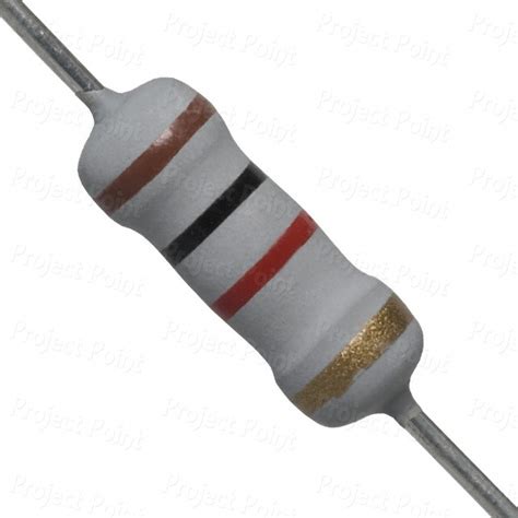 1K Ohm 1W Flameproof Metal Oxide Resistor, 1W RSF, 1W MOR, 1W MOF ...