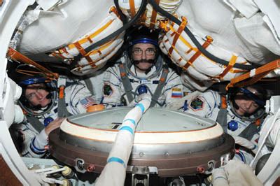 Spaceflight Now | Space Station Report | Soyuz capsule makes snowy landing with three-man crew