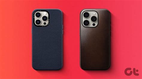 6 Best Leather Cases for iPhone 15 Pro - Guiding Tech